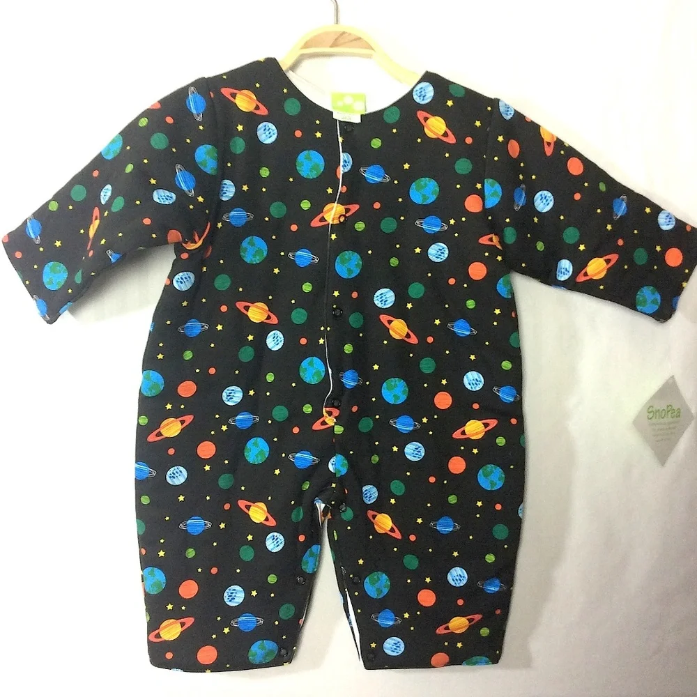 4/$25 NWT Black‎ Winter Orbit Quilted Romper